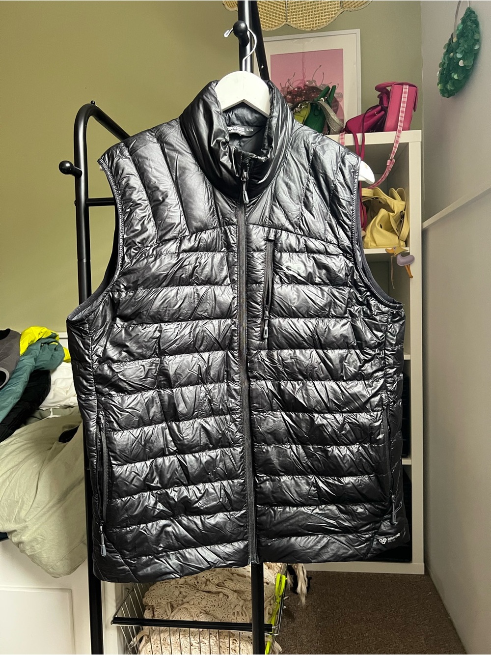 Outdoor Research Men's Black Puffer Down Vest
